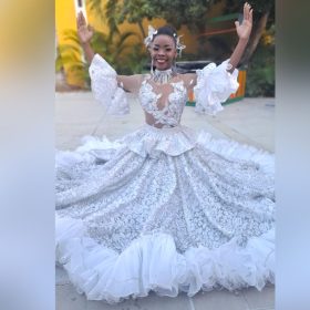 Vestidos De Carnaval Cumbiambera Folclórica Fantasía 3 - Dgala Colombia